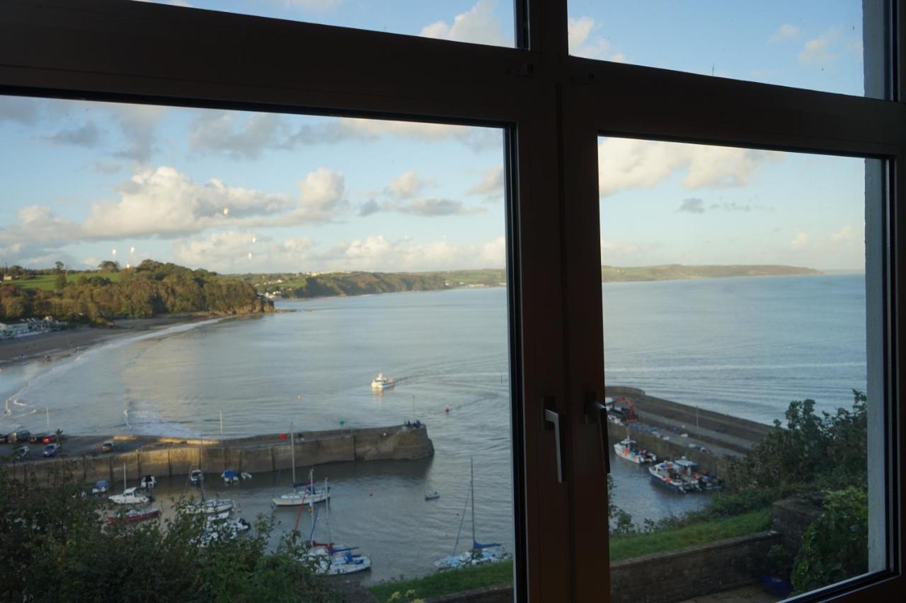 Beach House With Sea Views Over Saundersfoot Bay Extérieur photo