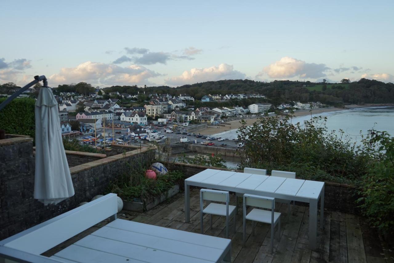 Beach House With Sea Views Over Saundersfoot Bay Extérieur photo