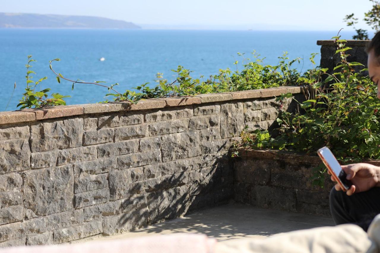 Beach House With Sea Views Over Saundersfoot Bay Extérieur photo